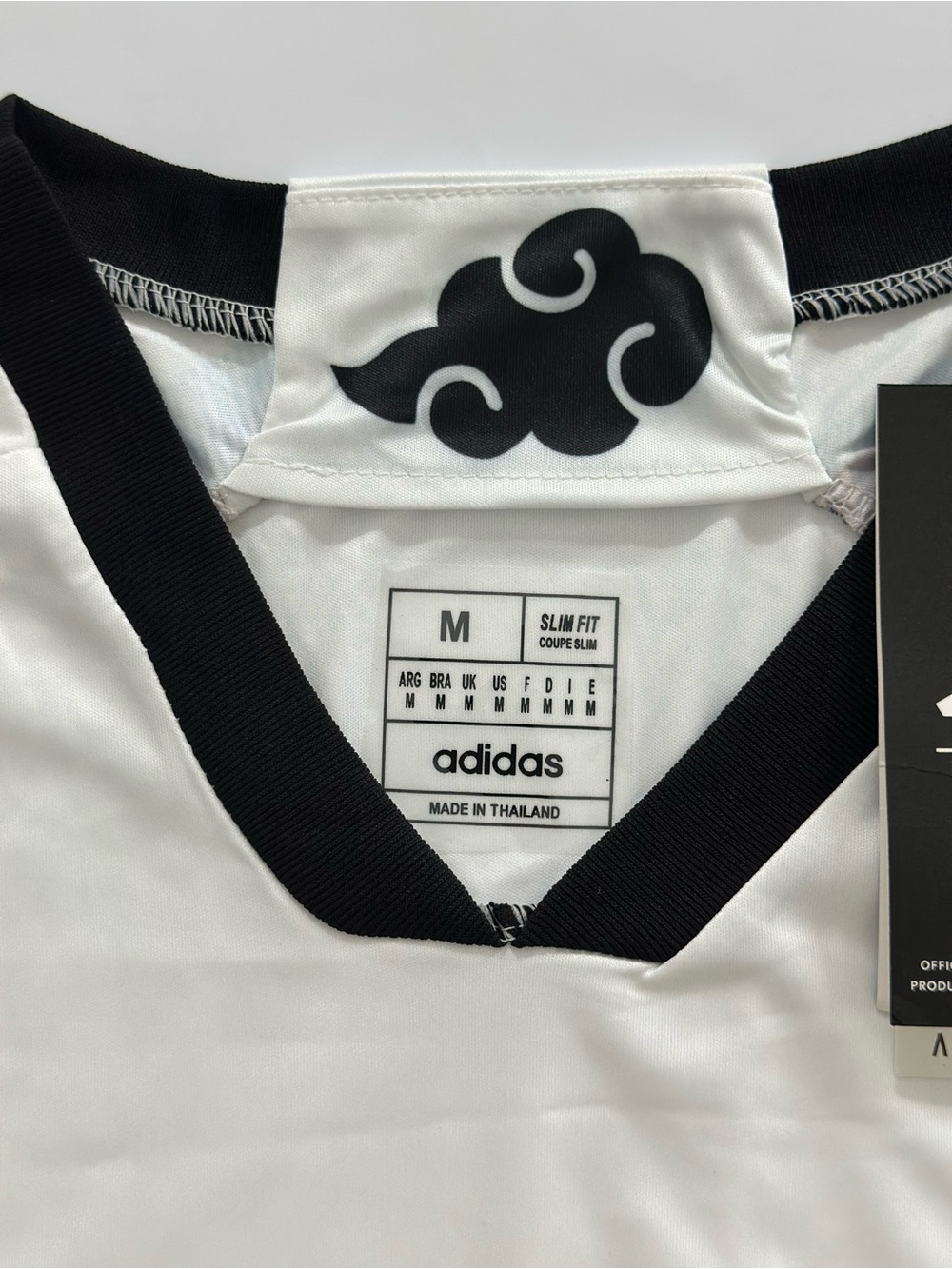 Adidas Japan Itachi Naruto Inspired Soccer Jersey Anime Akatsuki JFA NWT Medium - Picture 3 of 10